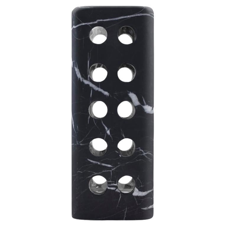 Vaso Geo Nero Di Greg Natale in vendita