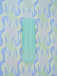 Geo Swan Art Deco Inspired Ombre Wallpaper