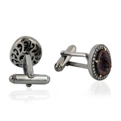 Geode Diamond Cufflinks