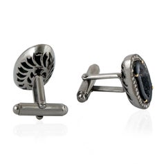 Geode Diamond Cufflinks