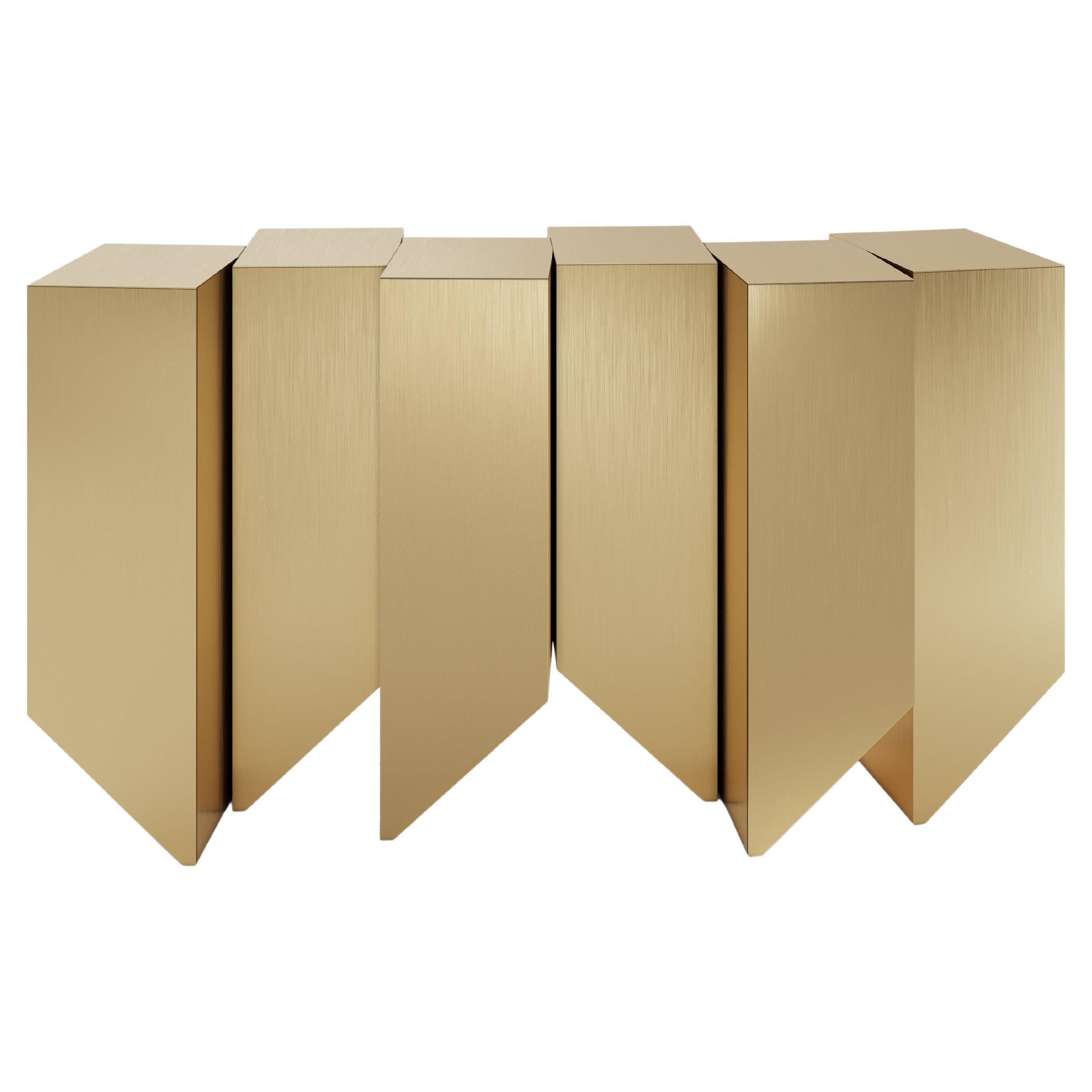 Consola de metal Geode by Ginger & Jagger