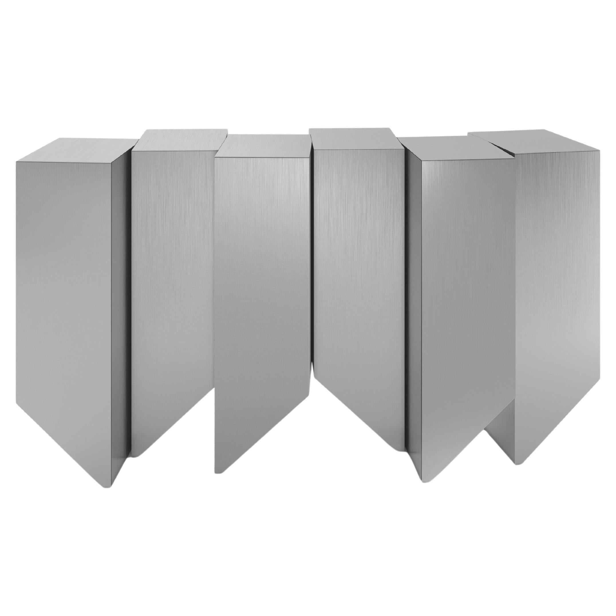 Geode Metal Console by Ginger & Jagger
