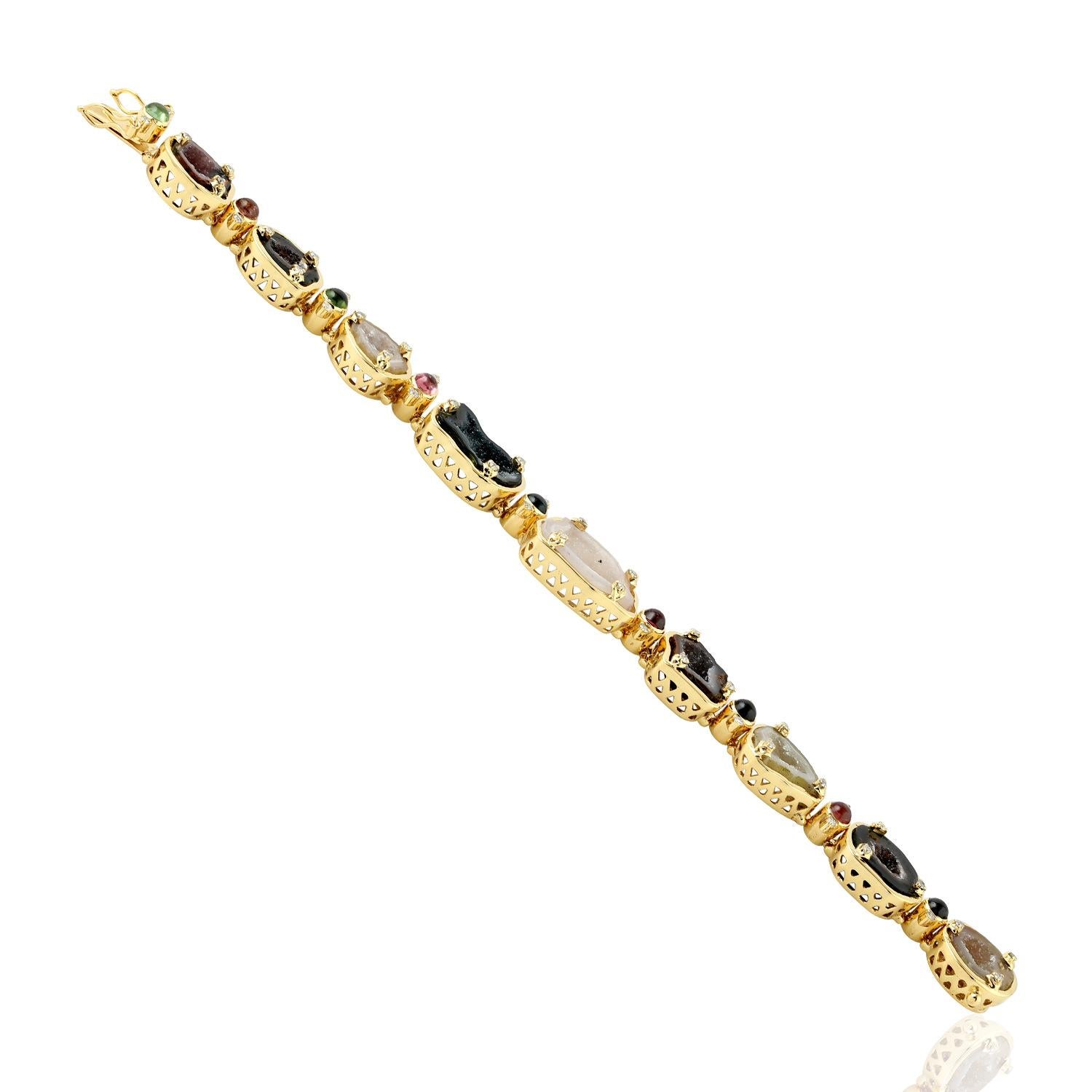18KT:2.680g,D:0.75ct,SI:17.53g, Geod:32.65ct,Tour:3.23ct,