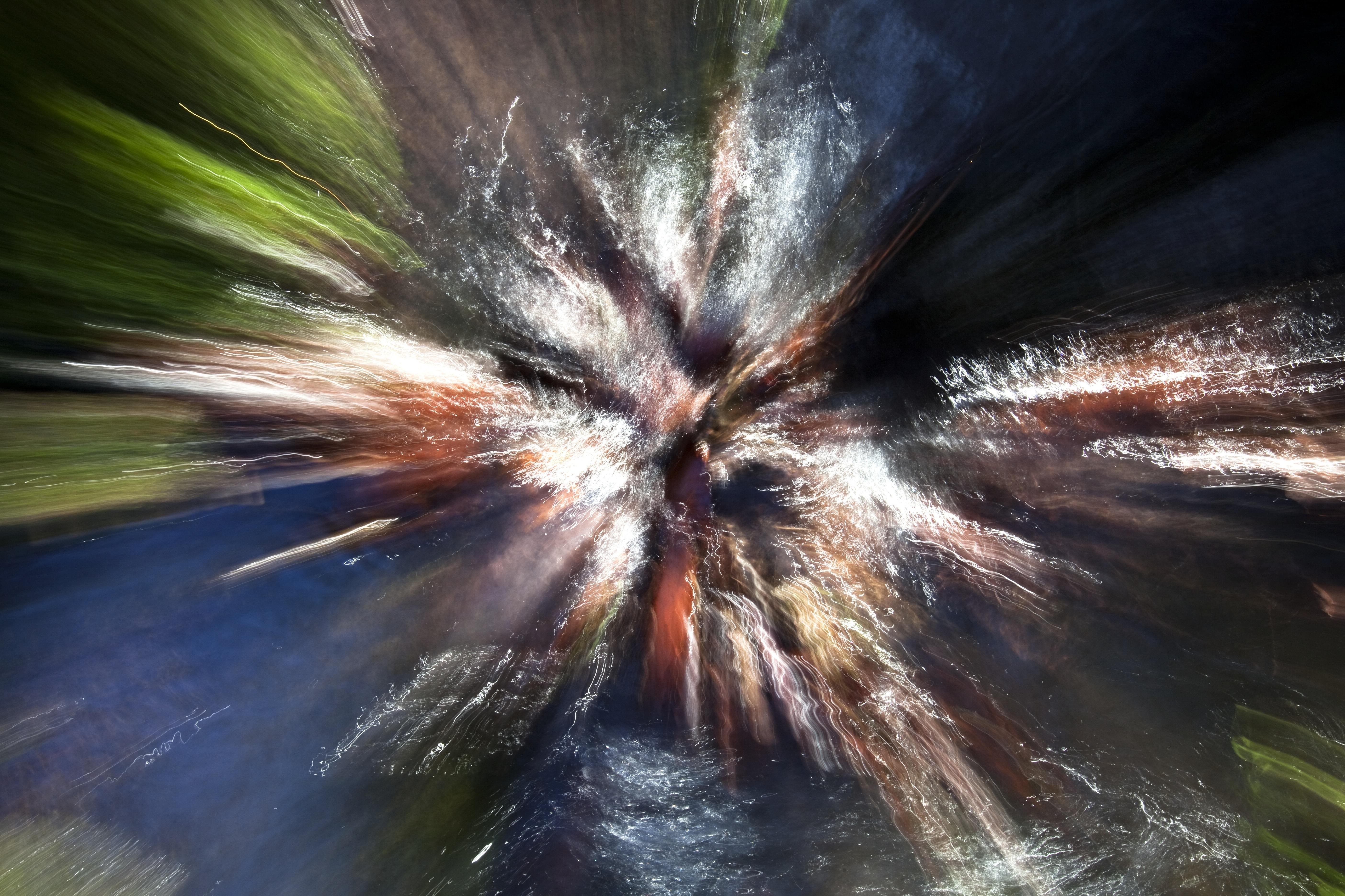 Color Photograph de Geoff Dunlop - FLOW Intercambio de energía 64, Fotografía, Chorro de tinta de archivo
