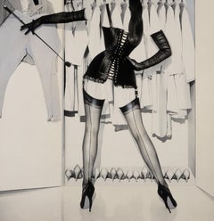 Godley & creme- Signed limited edition still life fine art print, Sexy Model