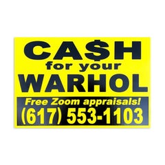 Cash For Your Warhol 3, Screen Print by Geoff Hargadon, 2021