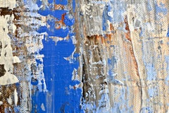 Cobalt Abstract 1, Painting, Acrylic on Canvas