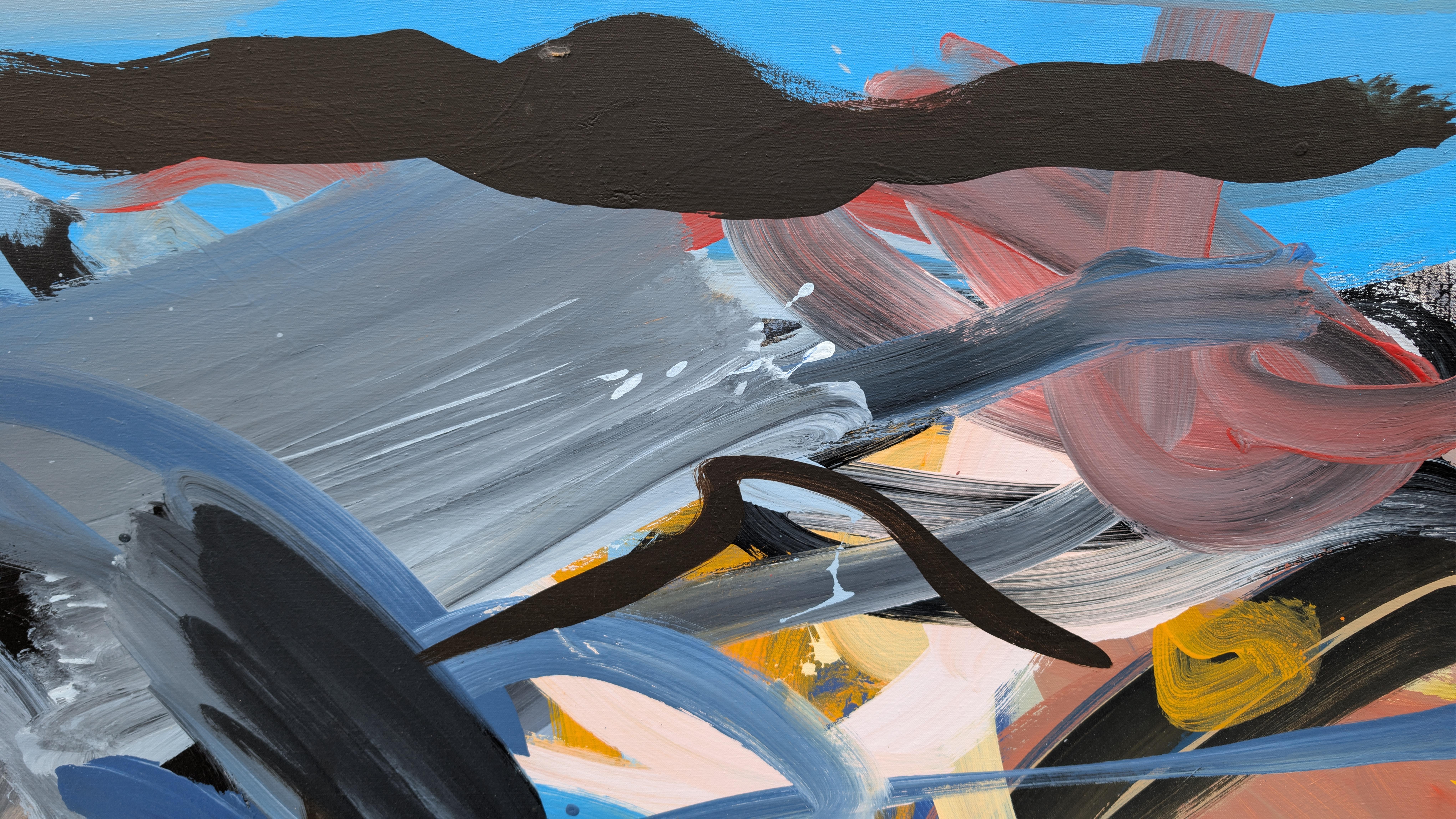 Untitled - Painting by Geoff Rees