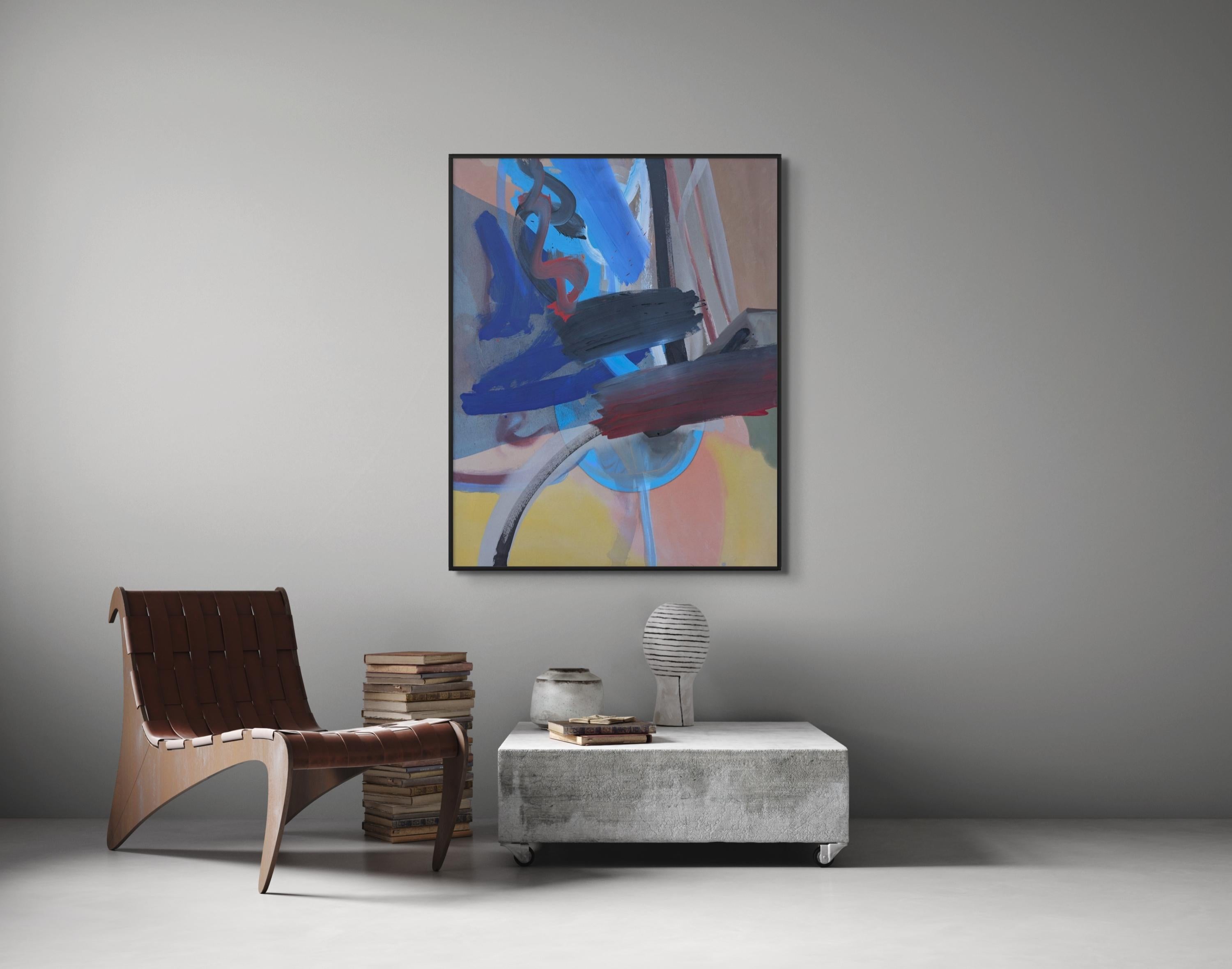 Untitled - Painting by Geoff Rees