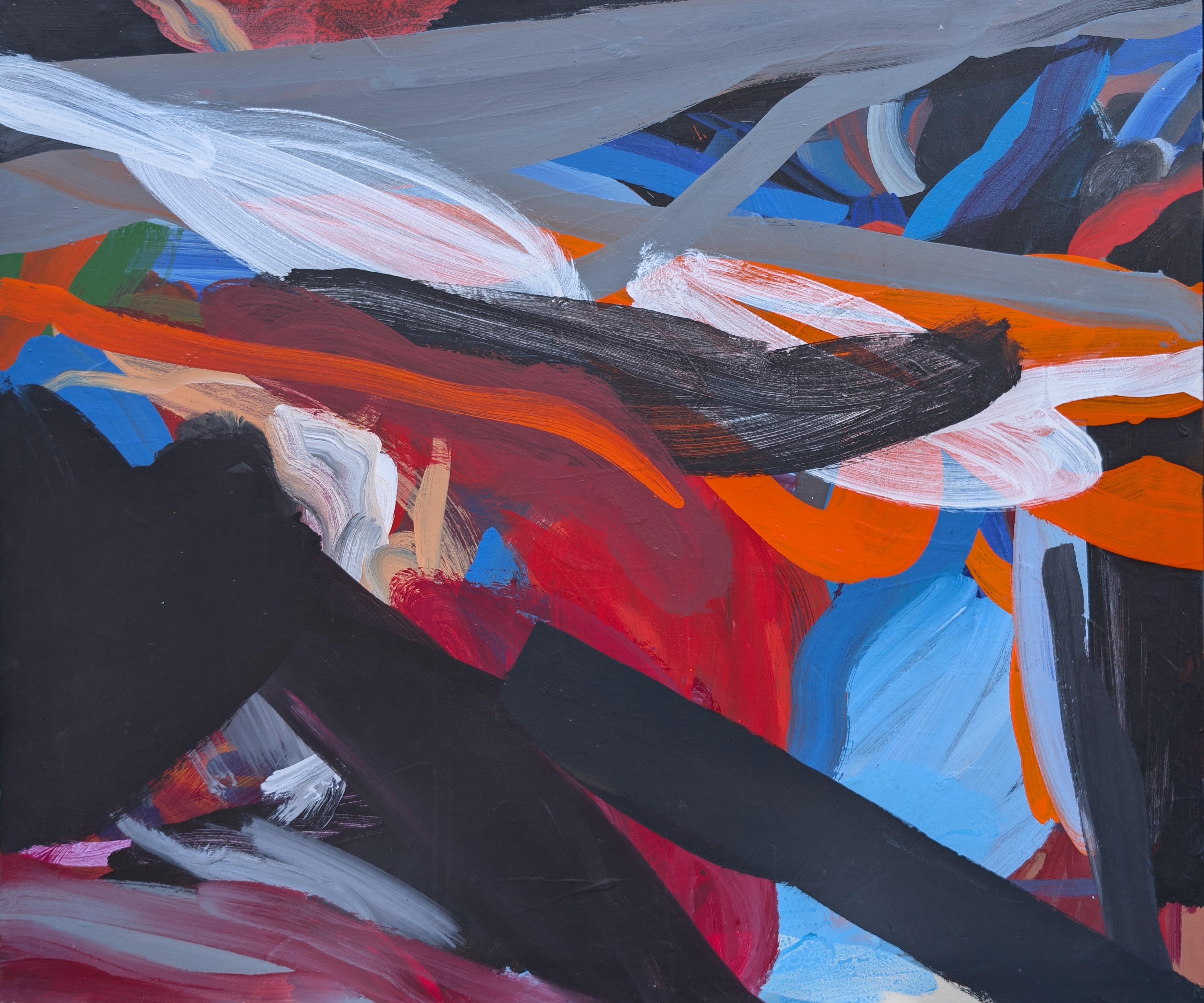 Untitled - Painting by Geoff Rees