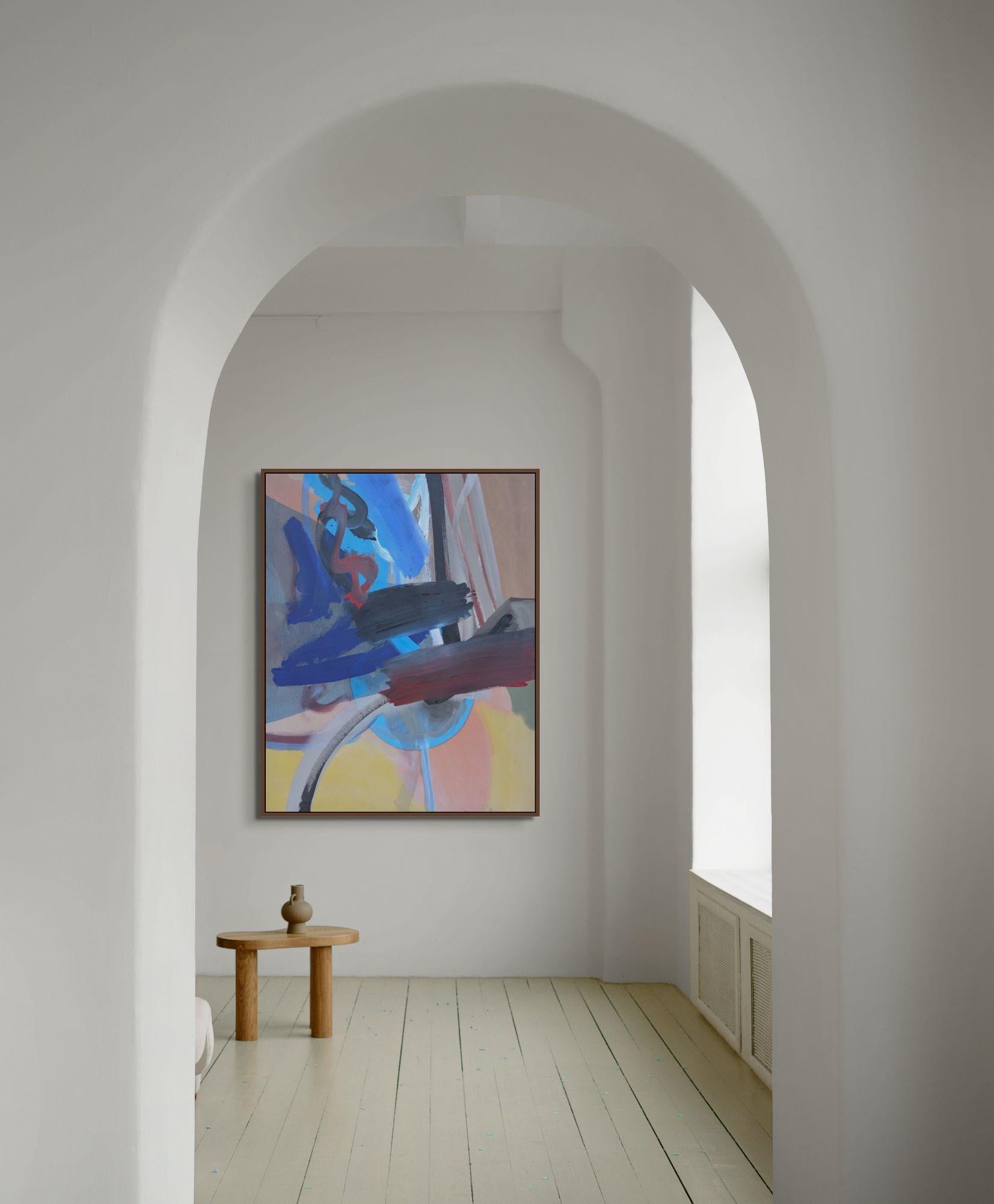 Untitled - Abstract Painting by Geoff Rees