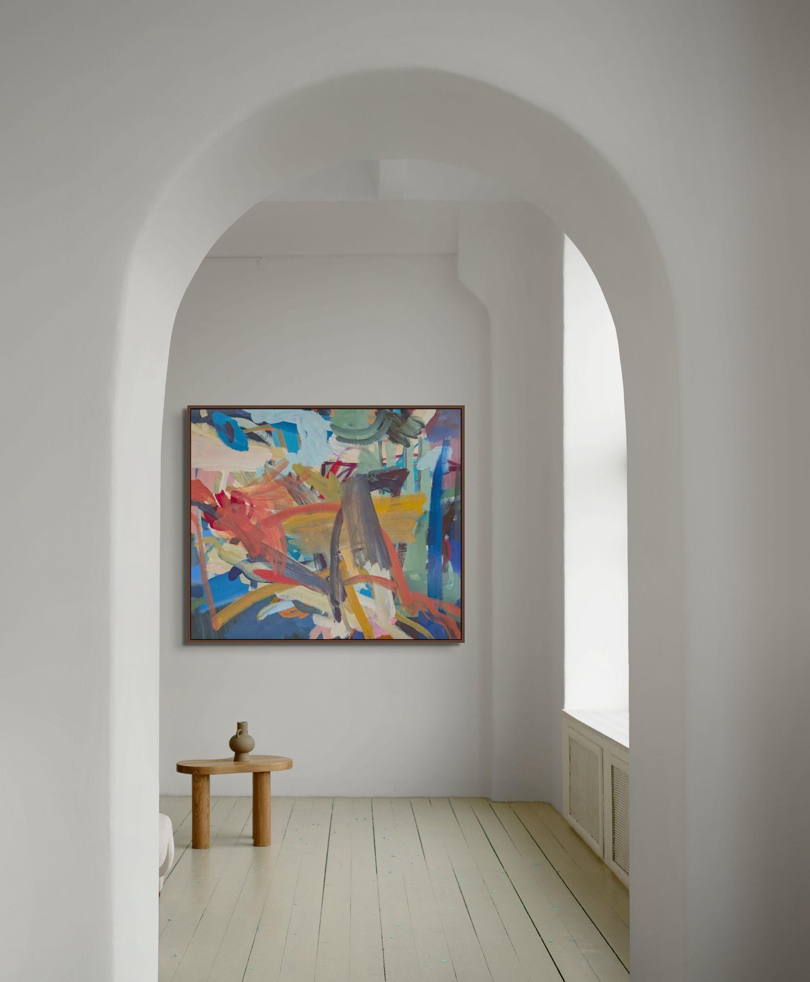 Untitled - Abstract Painting by Geoff Rees