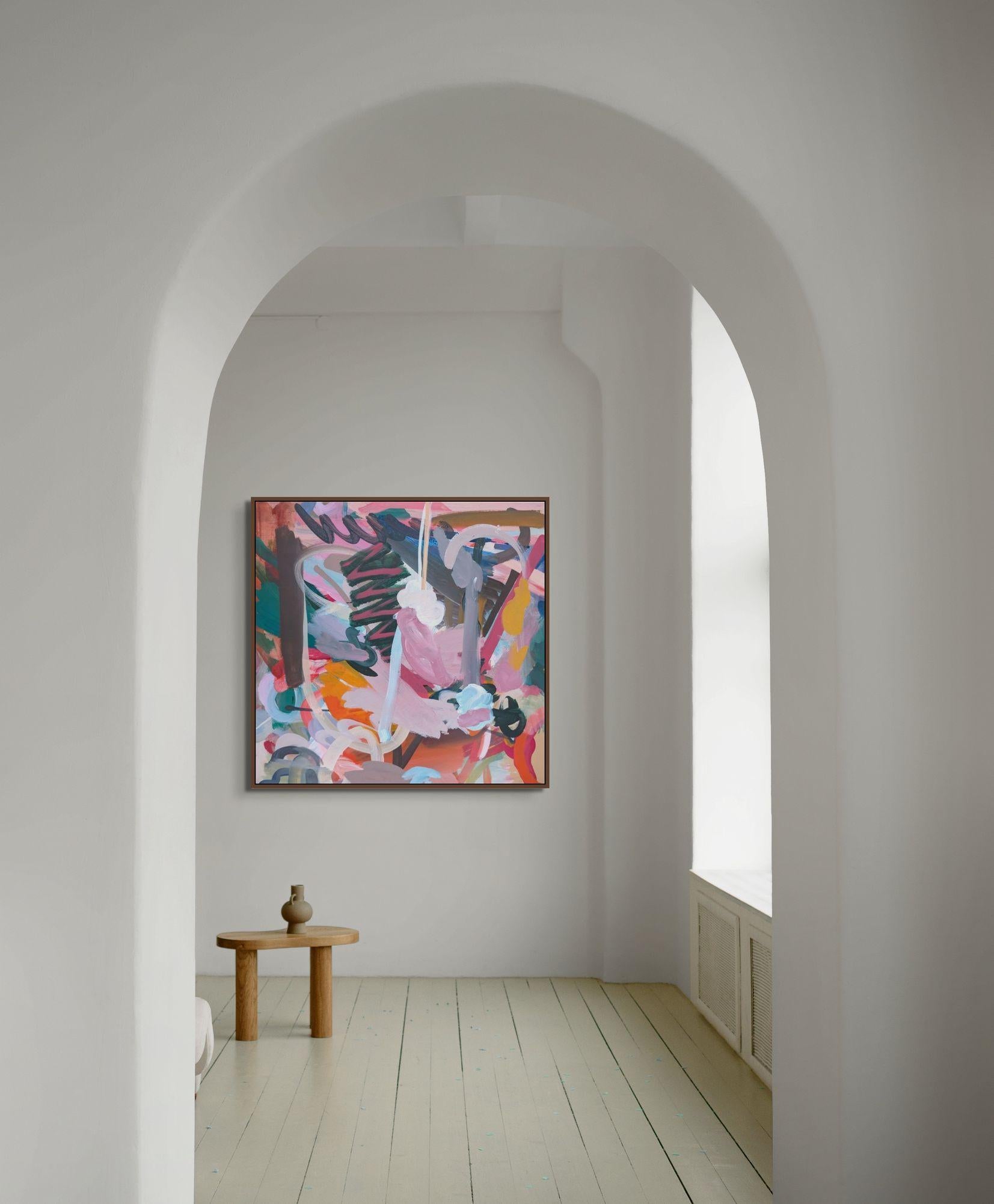 Untitled - Abstract Painting by Geoff Rees