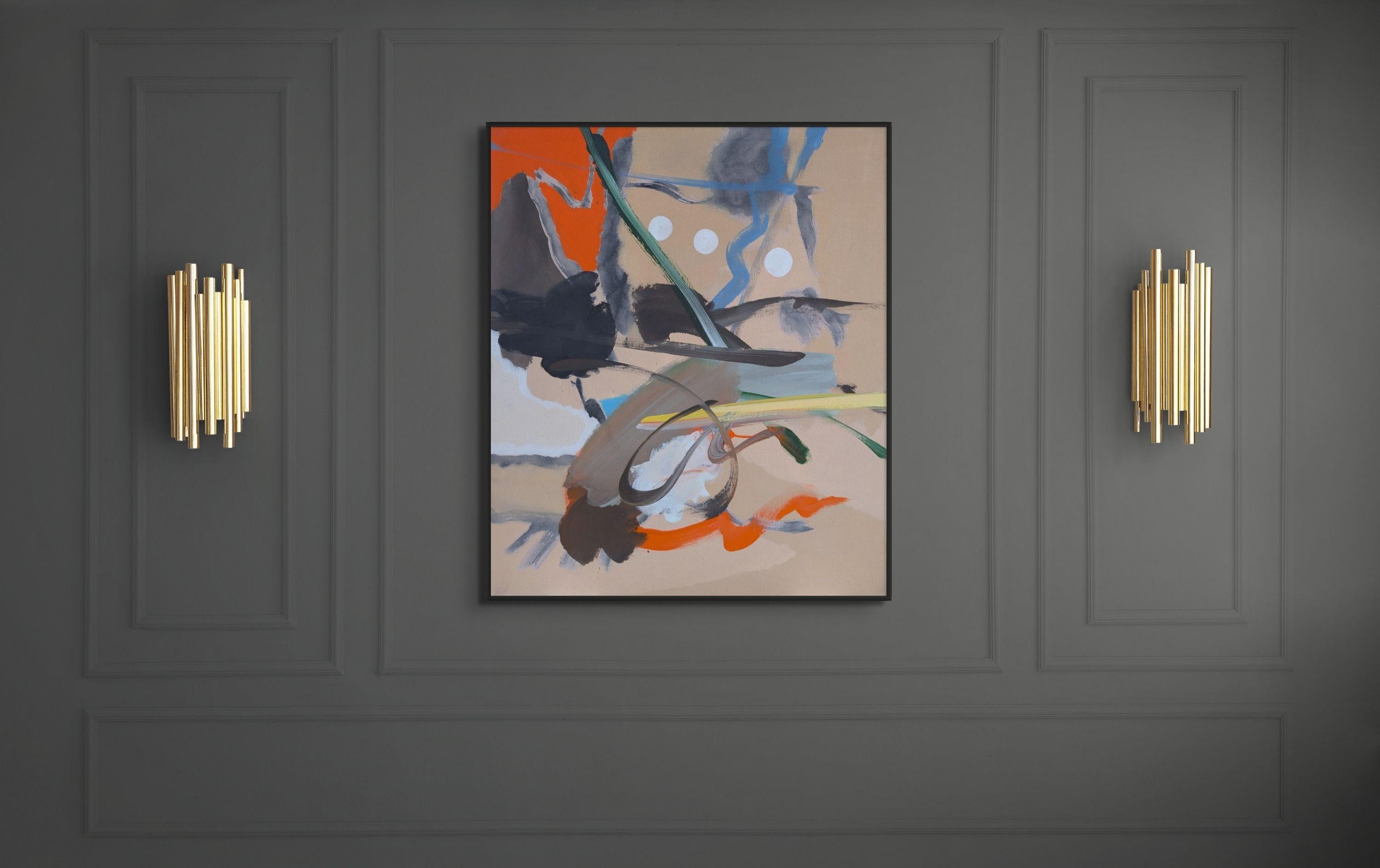 Untitled - Abstract Painting by Geoff Rees