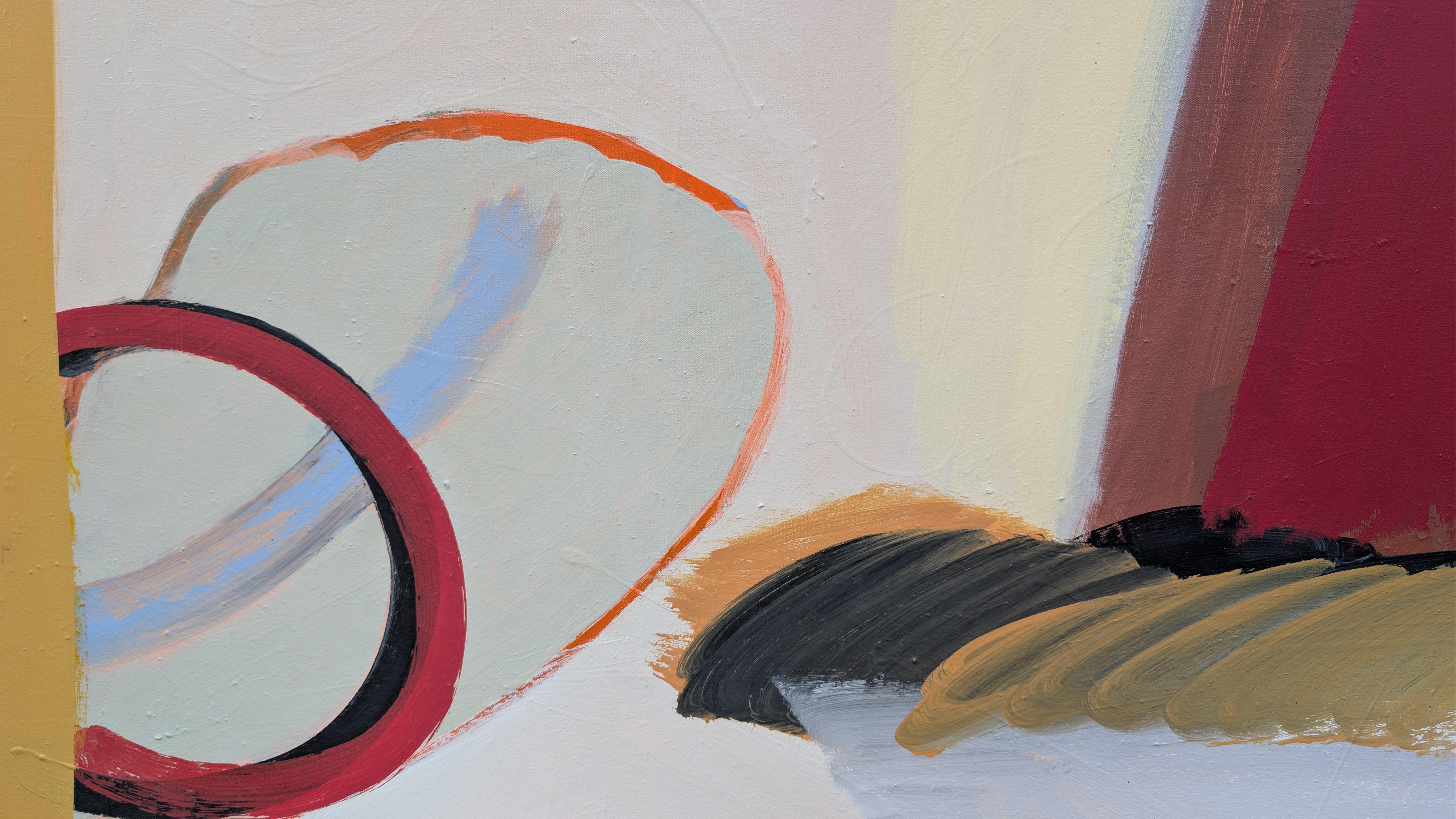 Untitled - Abstract Painting by Geoff Rees