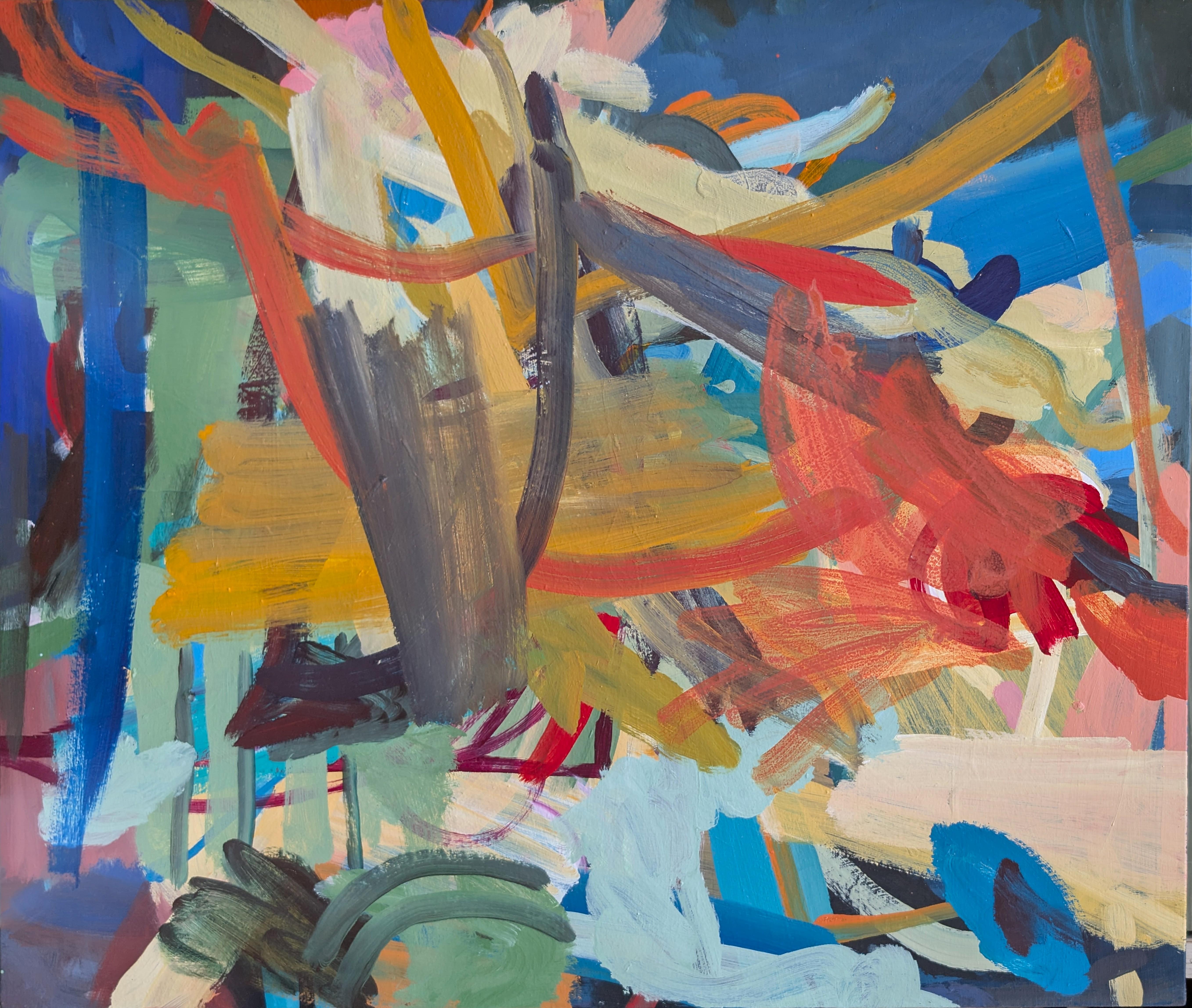 Geoff Rees Abstract Painting - Untitled