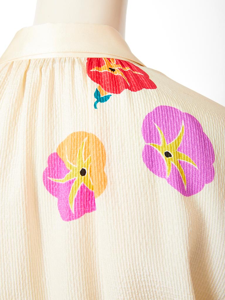 Geofffrey Beene Floral Pattern Midi Dress 1