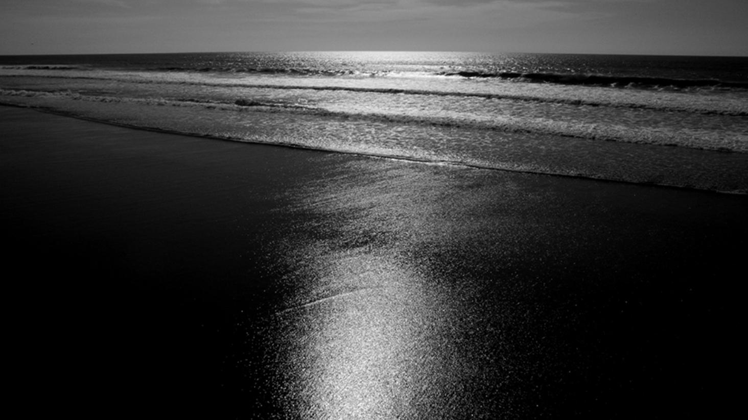 Black & White Abstract Photography by Geoffrey Baris, Seascape, Ocean, Beach