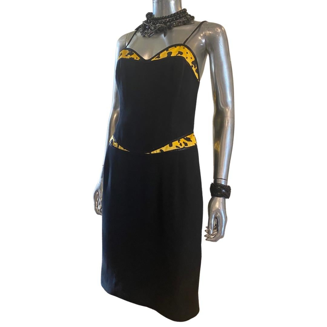 Geoffrey Beene 2 Piece Silk Ensemble Coat and Dress for Elizabeth Arden Size 6 For Sale 4