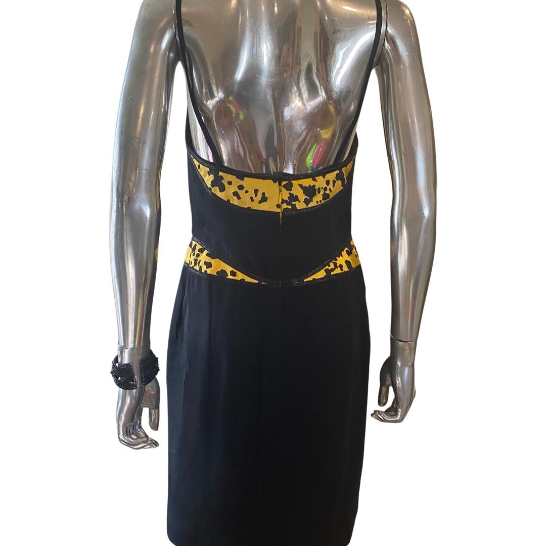 Geoffrey Beene 2 Piece Silk Ensemble Coat and Dress for Elizabeth Arden Size 6 For Sale 5