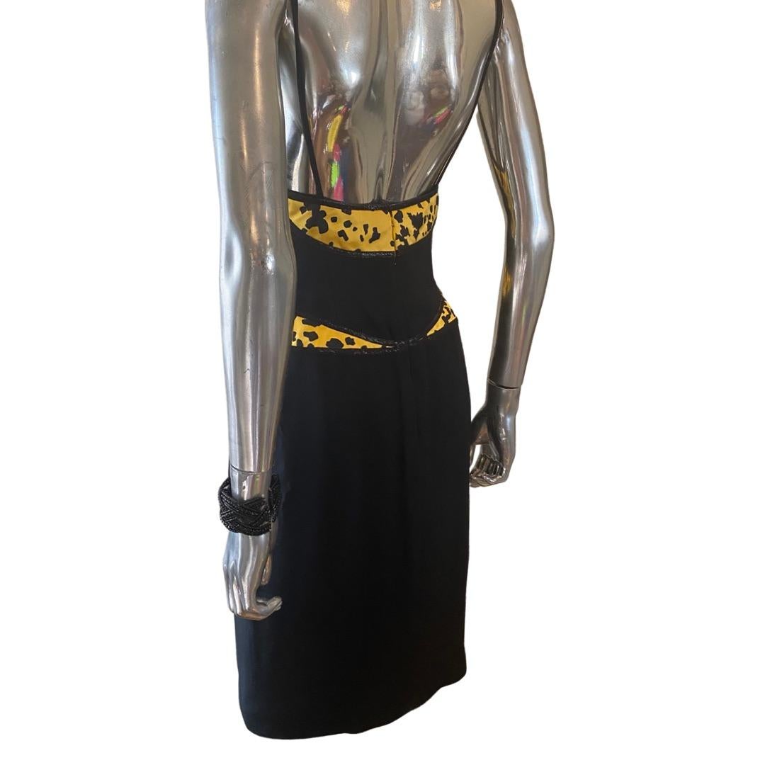 Geoffrey Beene 2 Piece Silk Ensemble Coat and Dress for Elizabeth Arden Size 6 For Sale 6