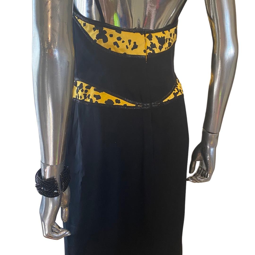 Geoffrey Beene 2 Piece Silk Ensemble Coat and Dress for Elizabeth Arden Size 6 For Sale 7