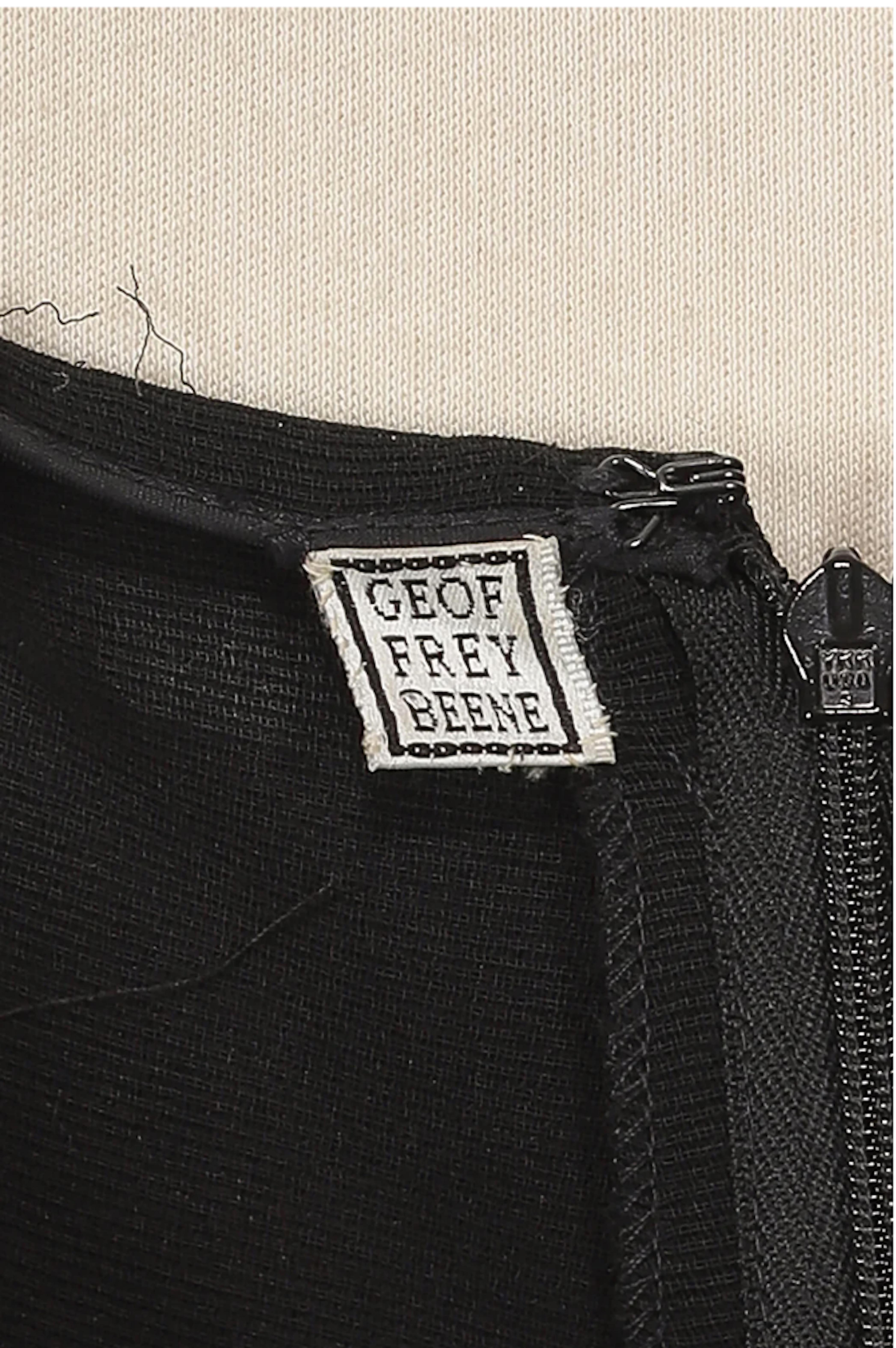 De las mujeres Geoffrey Beene Vestido Halter Negro Con Cremallera De Cristal en venta