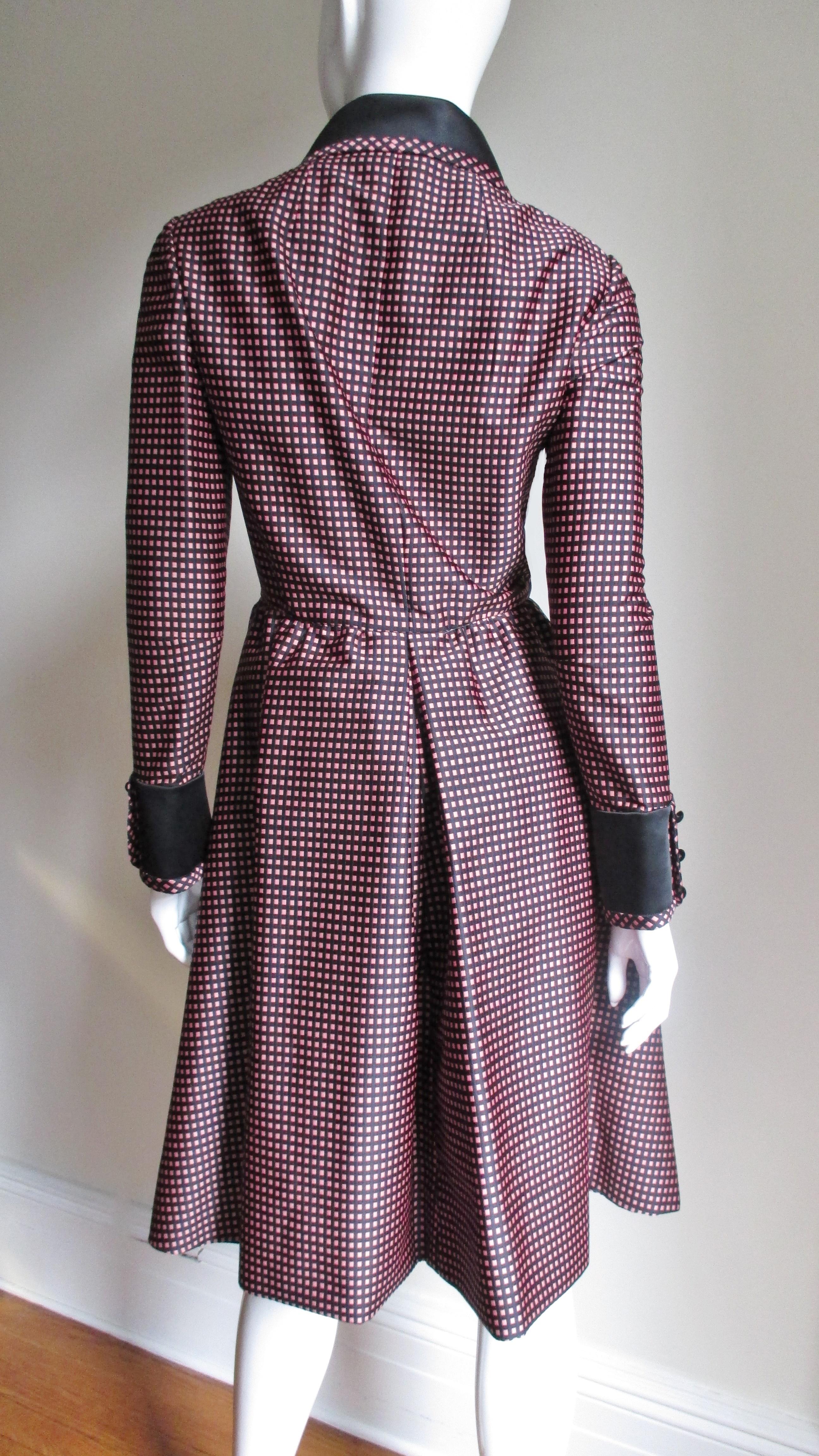 Geoffrey Beene Boutique Silk Dress 1960s For Sale 4