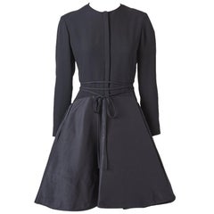 Geoffrey Beene Cocktail Dress With Illusion Detail