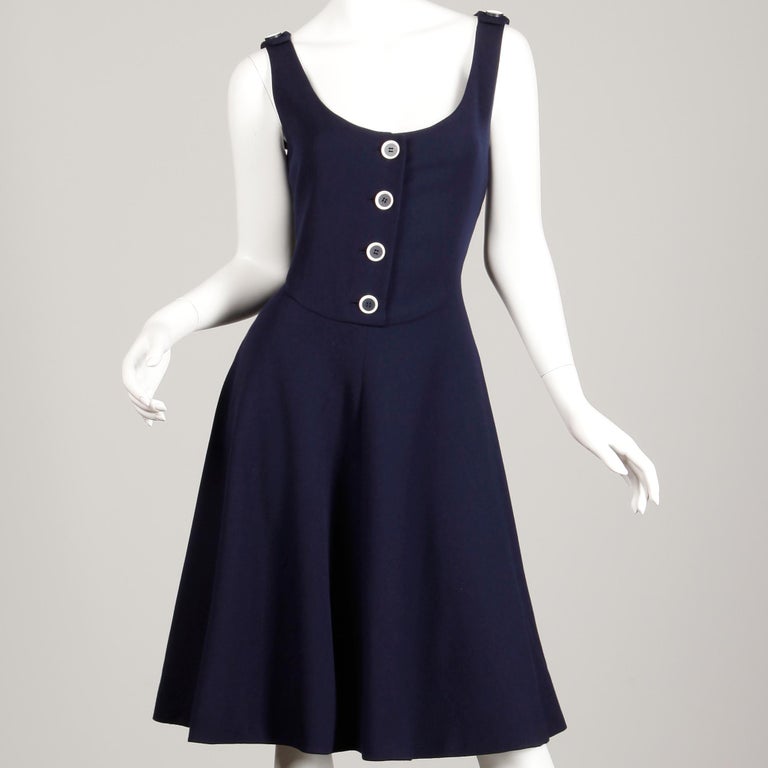 Women's Geoffrey Beene Dress; Vintage 1960s-1970s For Sale