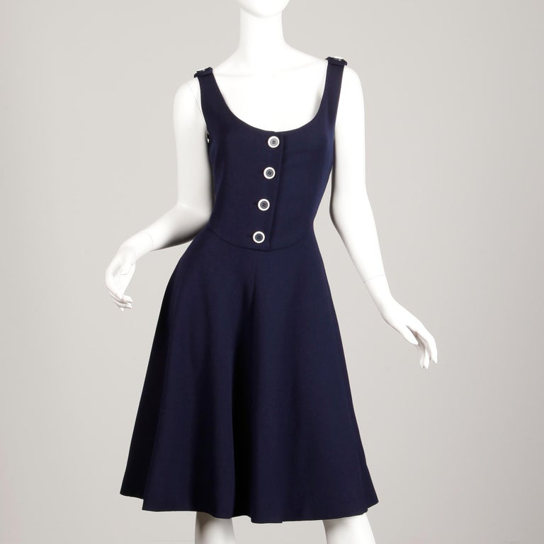 Geoffrey Beene Dress; Vintage 1960s-1970s For Sale 2