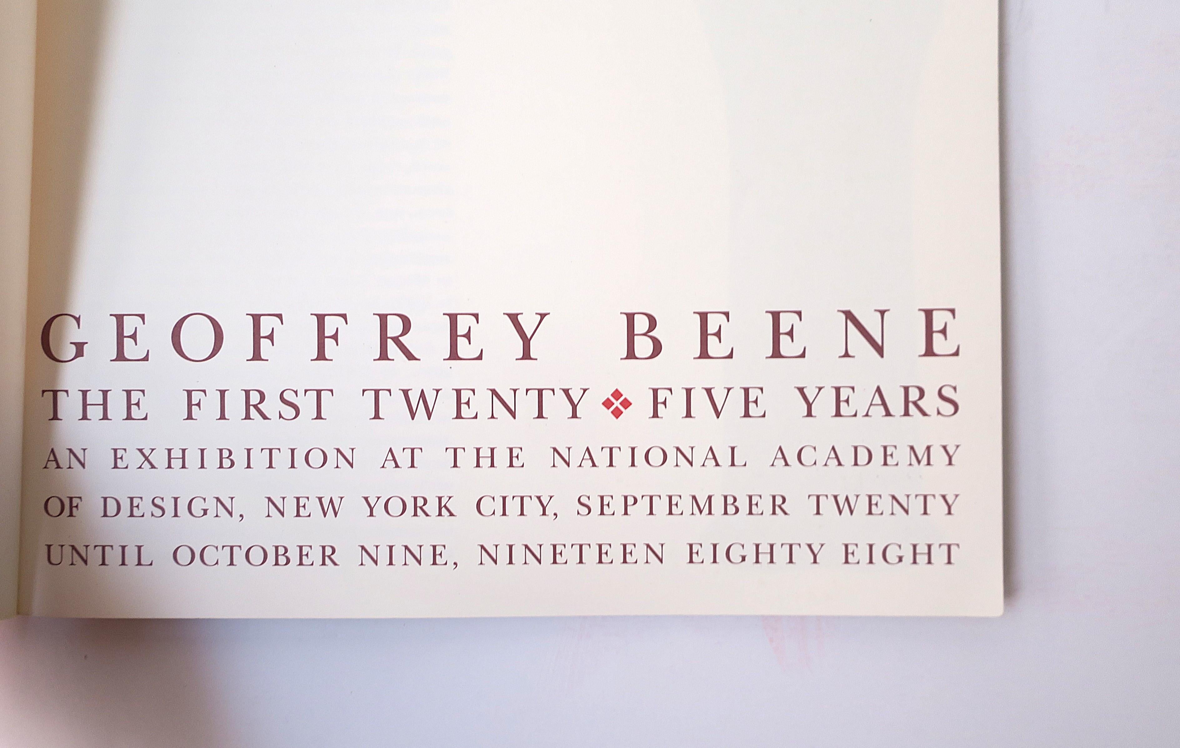 20th Century Geoffrey Beene, Exhibition Book, First 25 Years, New York, 1988 For Sale