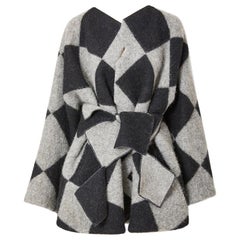 Geoffrey Beene Harlequin Pattern Jacket
