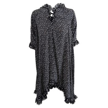 Geoffrey Beene Sillk Crepe Baby Doll Dress
