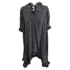 Geoffrey Beene, vestito da baby doll in crepe di Sillk