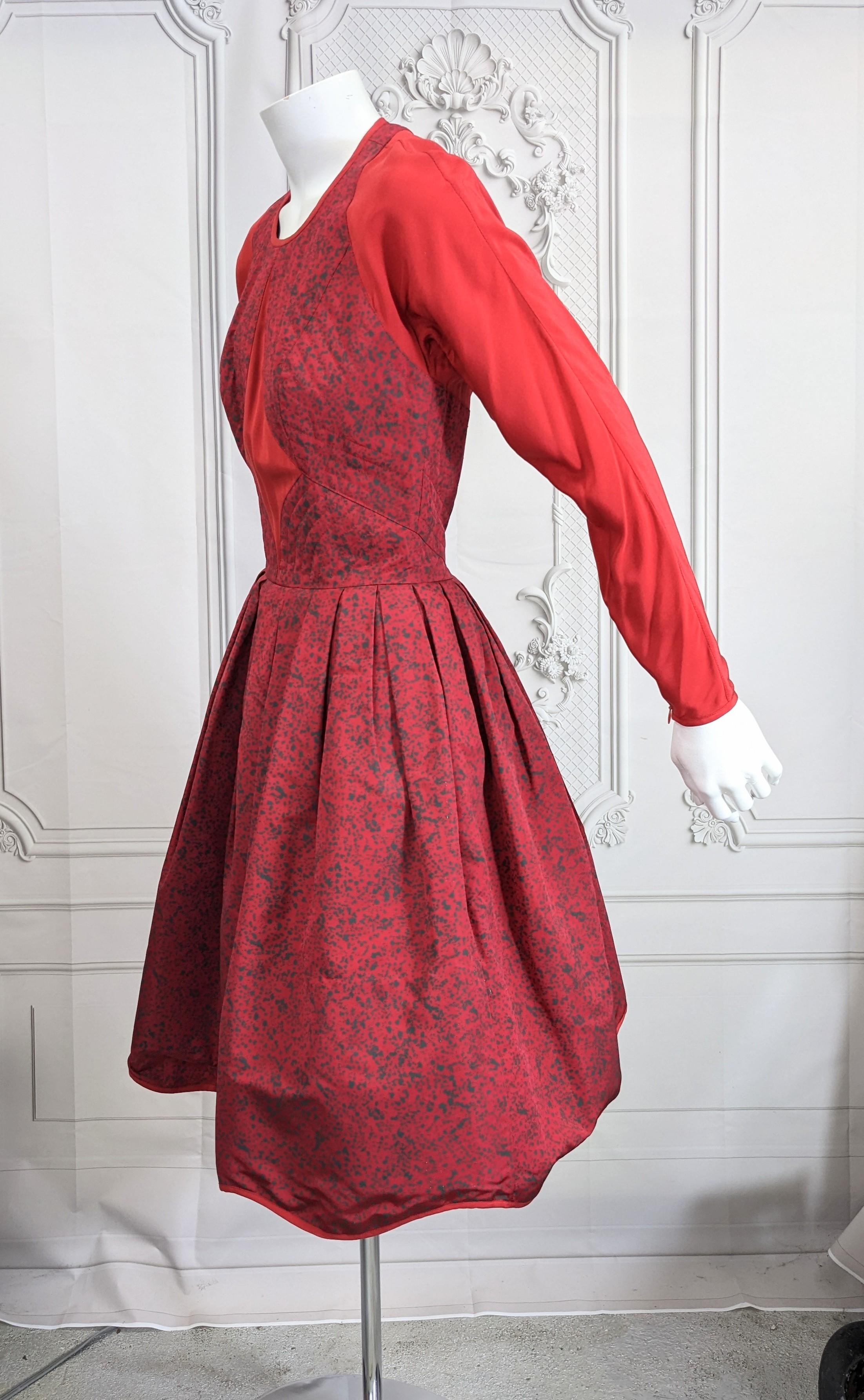 Geoffrey Beene - Robe de cocktail en taffetas Pour femmes en vente