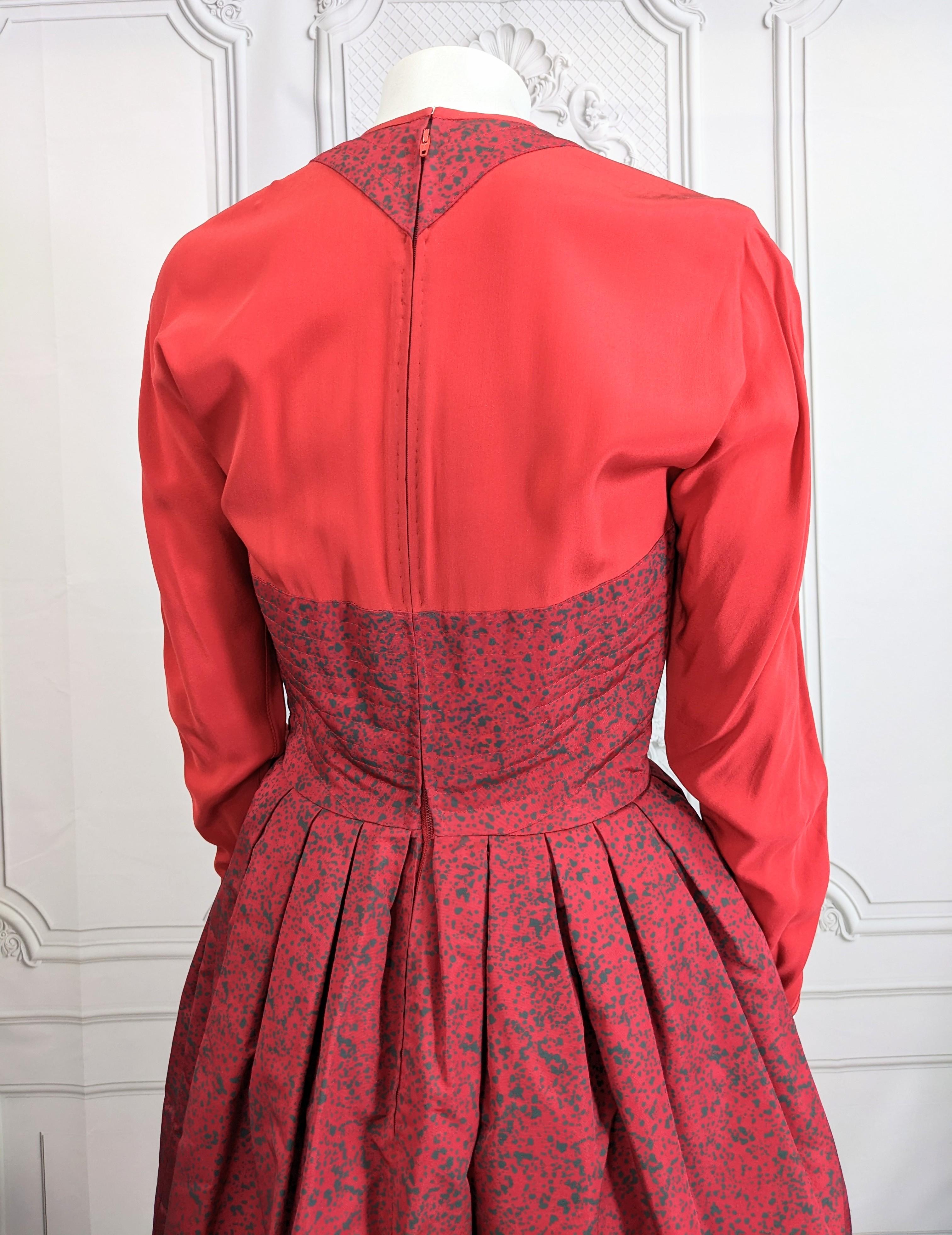 Geoffrey Beene Taffetta Cocktail Dress For Sale 3