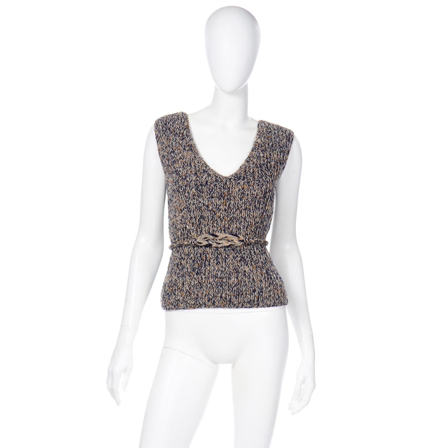 Geoffrey Beene Vintage Wool Knit 