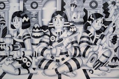 Geoffrey Bouillot - La Résistance, Painting 2025