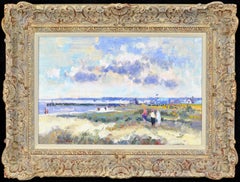 Dunes, Southwold - Impressionist Suffolk East Anglia Beach Landscape Painting