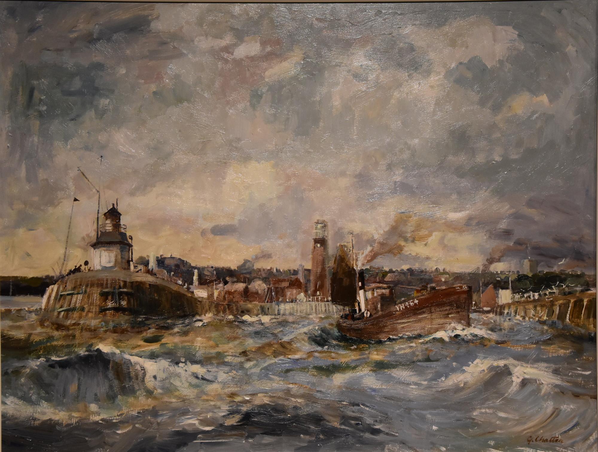 Pintura al óleo de Geoffrey Chatten R.B.A. 