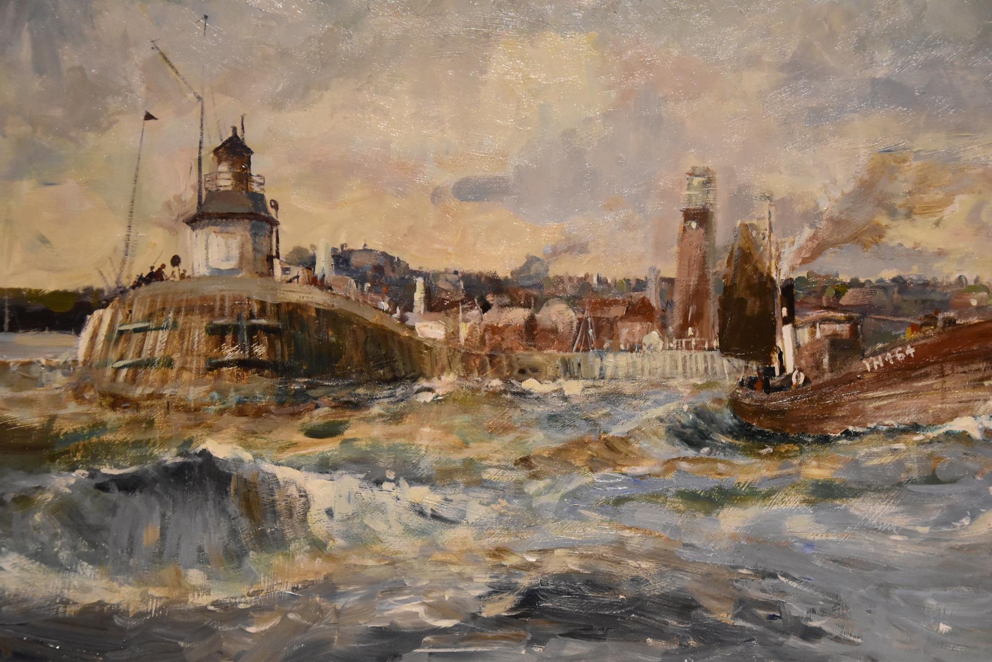 Pintura al óleo de Geoffrey Chatten R.B.A. 