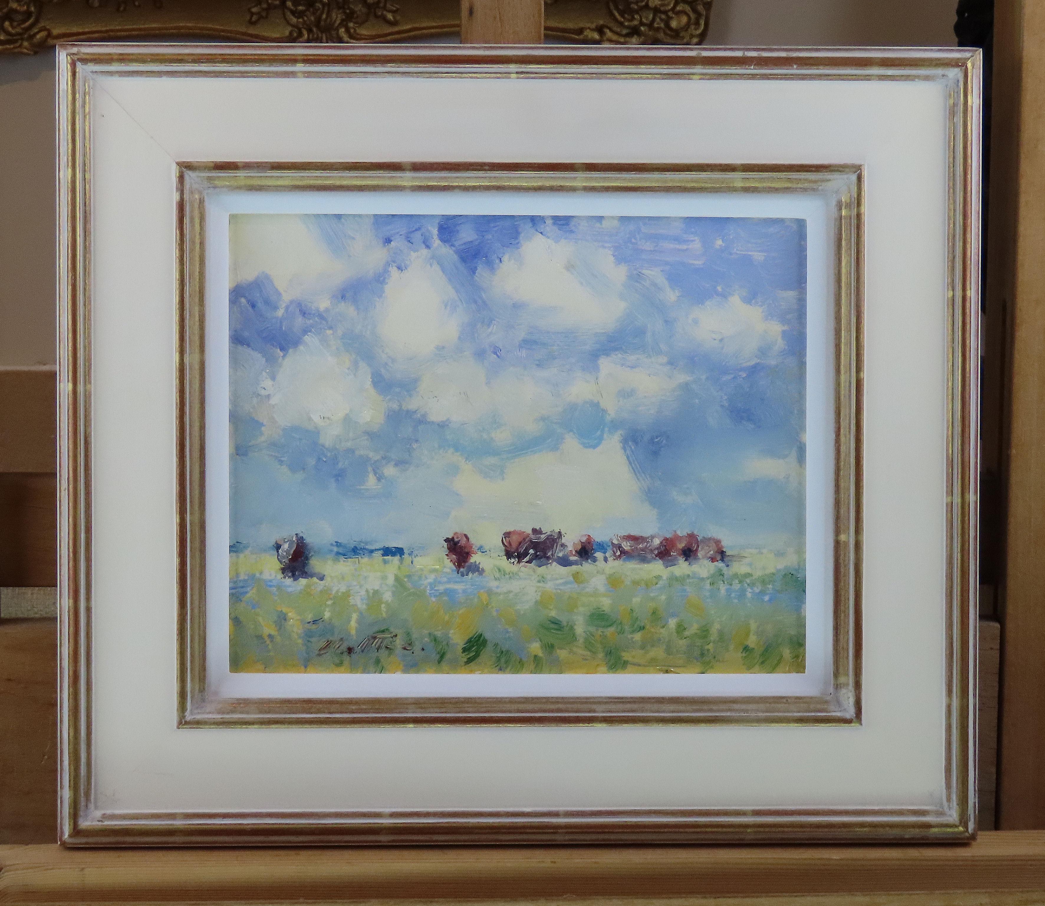 Ein Paar Original-Ölgemälde auf Karton, Geoffrey Chatten R.B.A. 