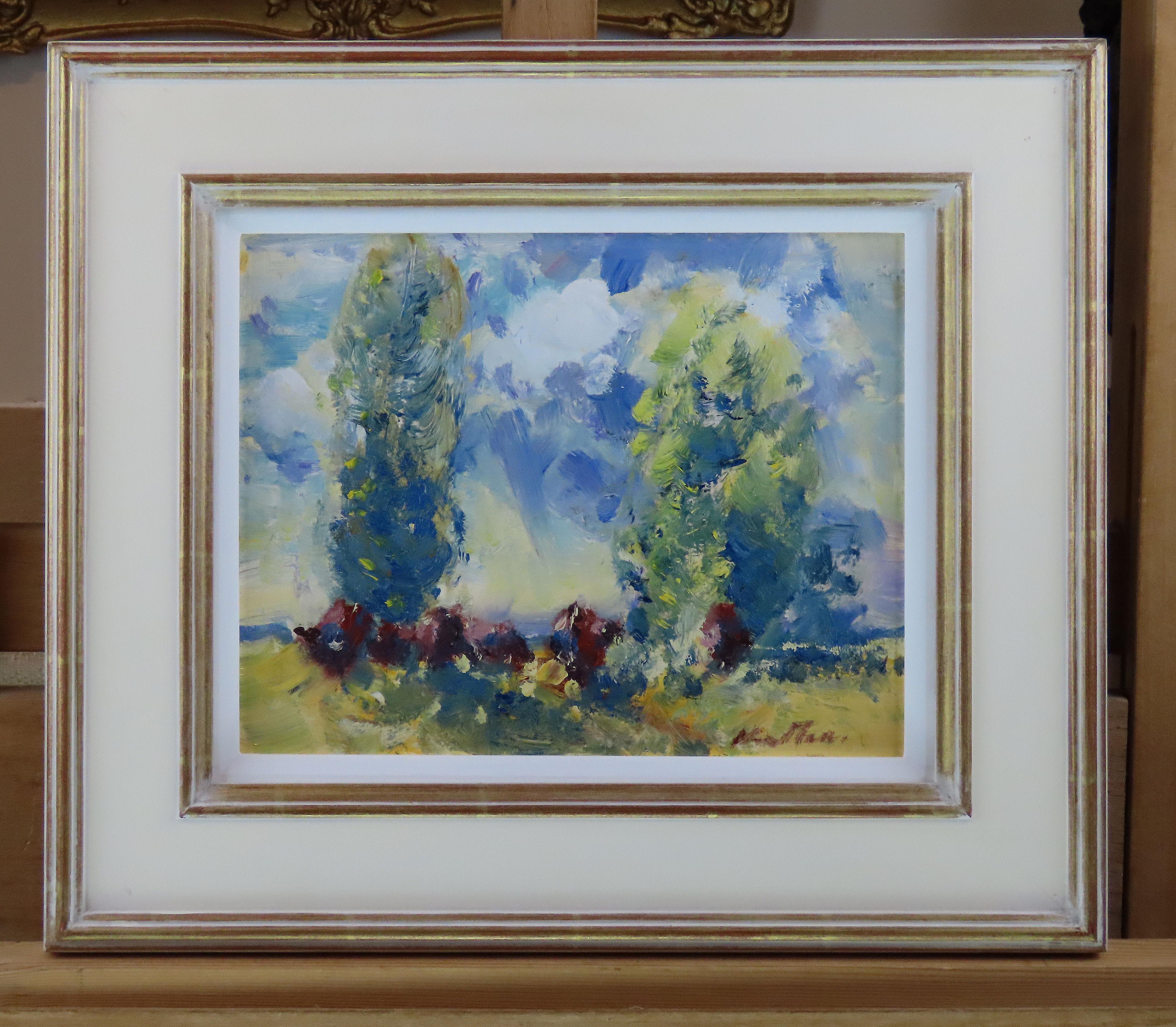 Ein Paar Original-Ölgemälde auf Karton, Geoffrey Chatten R.B.A. 