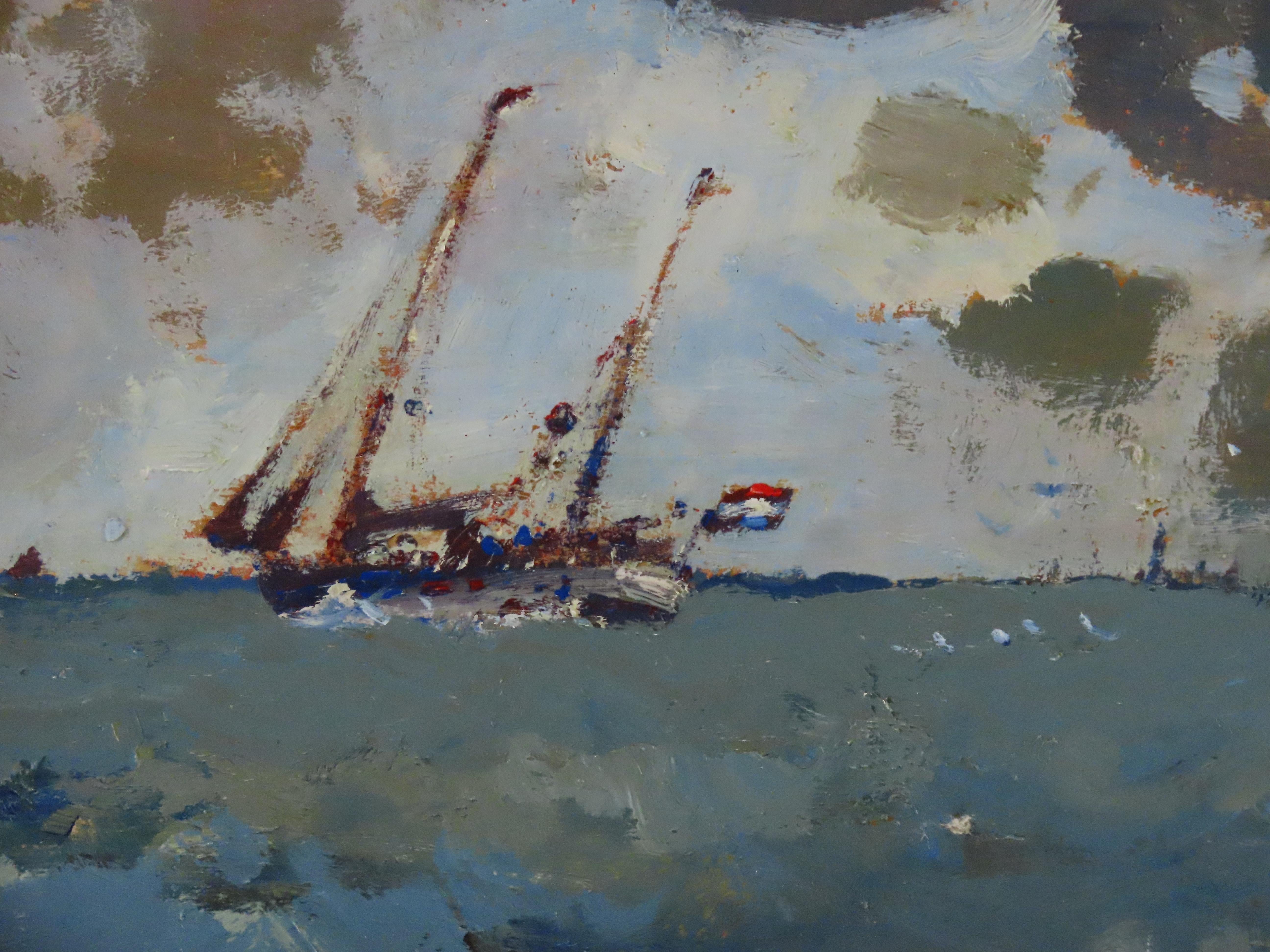 Original Öl auf Karton, Geoffrey Chatten R.B.A. 