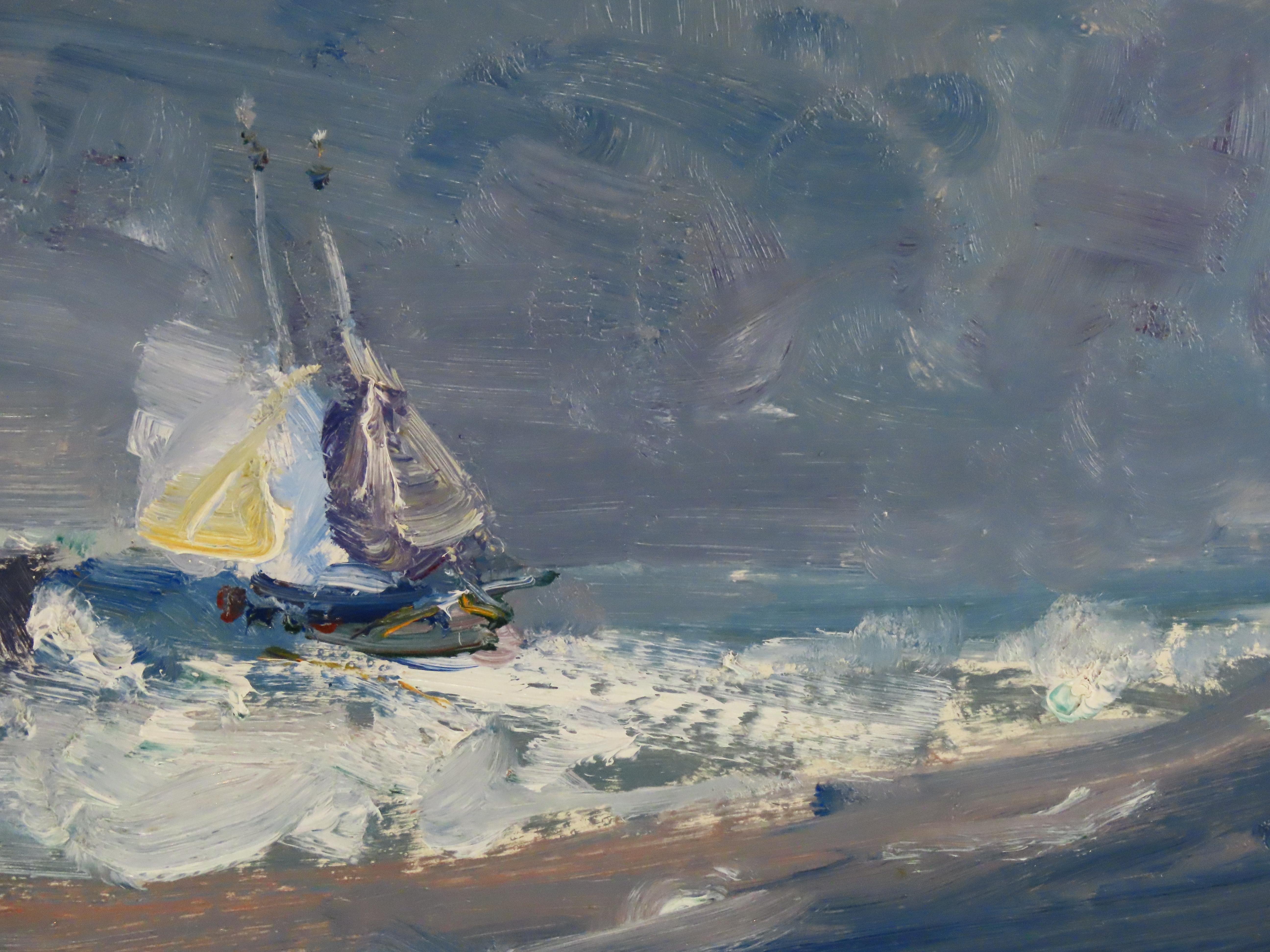 Olio originale su tavola, Geoffrey Chatten R.B.A. 