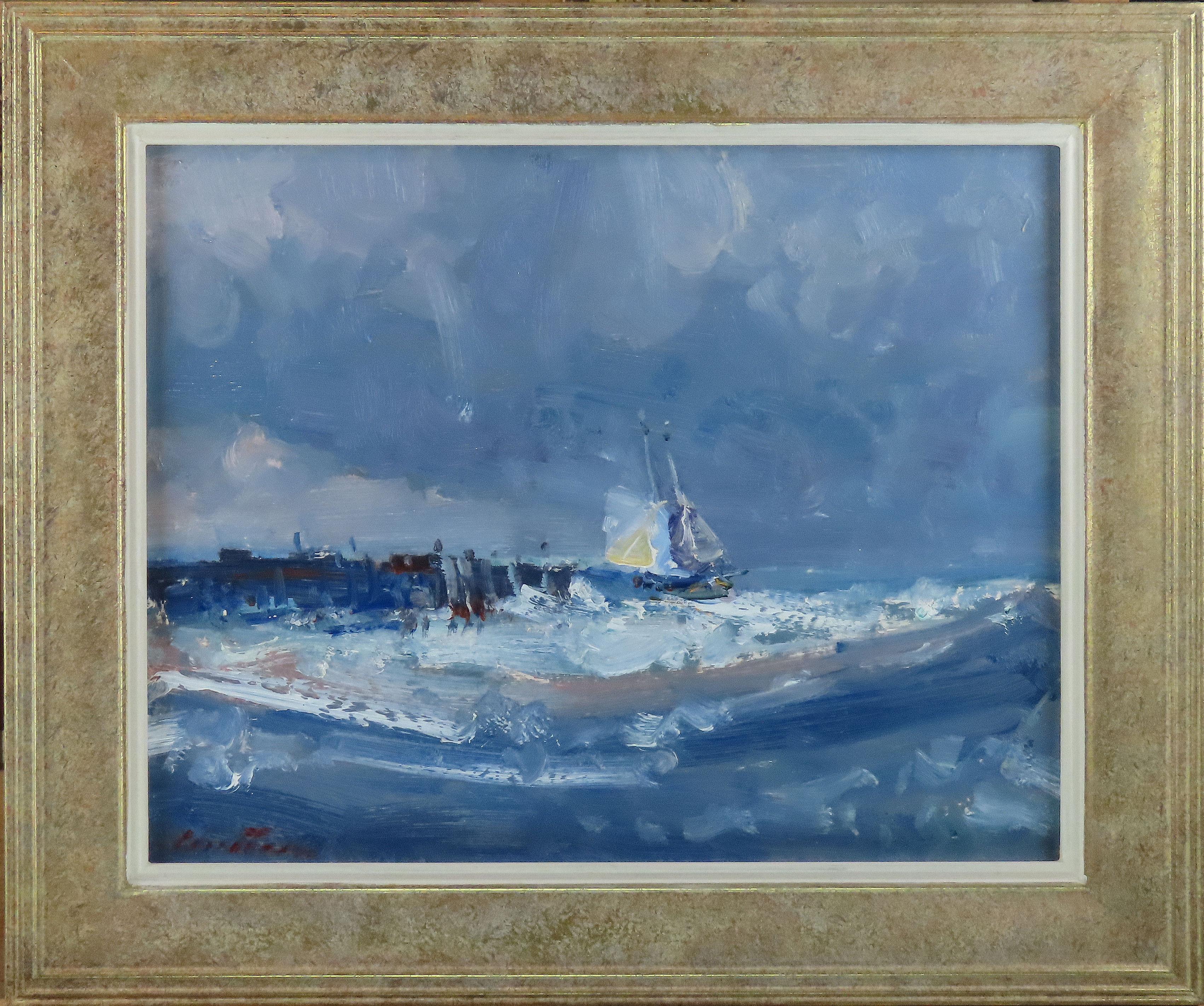Geoffrey Chatten, R.B.A. Nato a Gorleston nel 1938
Popolare pittore impressionista, membro della Royal Society of Artists e della Great Yarmouth Society of Artists.

Firmato, titolo con dedica sul retro.
Olio originale su tavola 
15 x 12