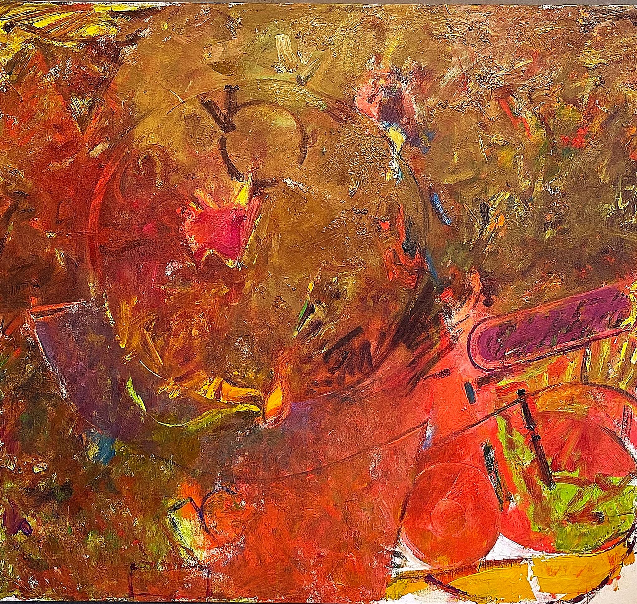 Geoffrey Dorfman Abstract Painting - Antikythera 4