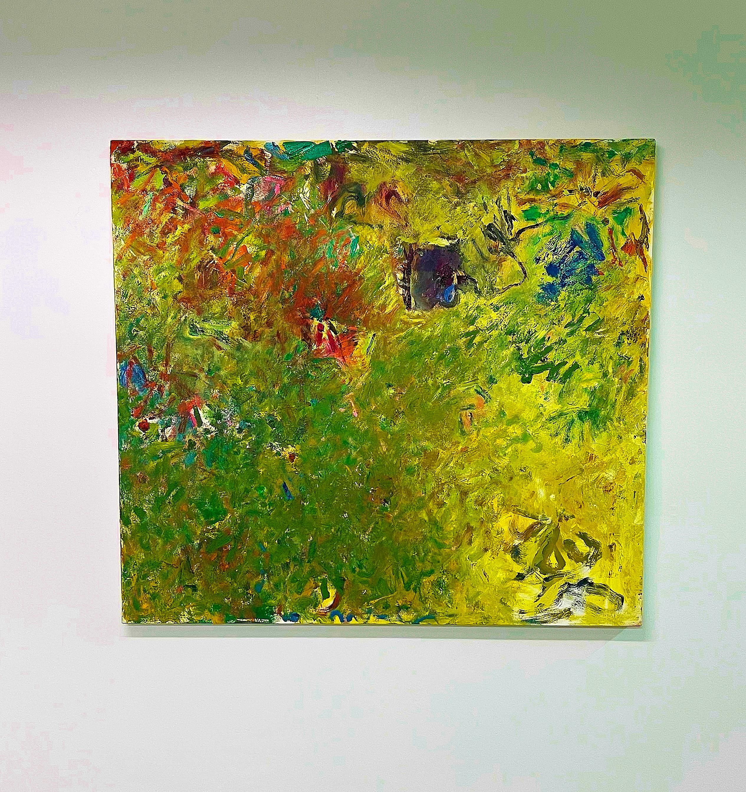 Downstream - Painting by Geoffrey Dorfman