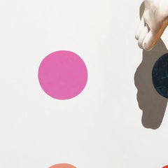 "Trompe Toy" Contemporary Realistic Pop Art Framed Oil On Linen Painting